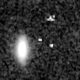 F356W image, 3.2 arcsec across, north up