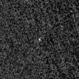 F150W image, 3.2 arcsec across, north up