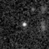 F356W image, 3.2 arcsec across, north up