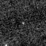 F115W image, 3.2 arcsec across, north up