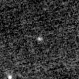 F150W image, 3.2 arcsec across, north up