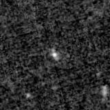 F200W image, 3.2 arcsec across, north up