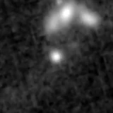 F277W image, 3.2 arcsec across, north up