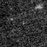 F200W image, 3.2 arcsec across, north up
