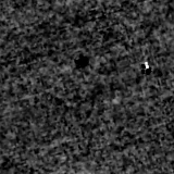 F115W image, 3.2 arcsec across, north up
