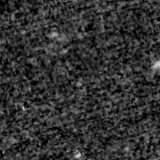 F090W image, 3.2 arcsec across, north up