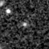 F444W image, 3.2 arcsec across, north up