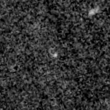 F115W image, 3.2 arcsec across, north up