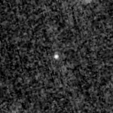 F200W image, 3.2 arcsec across, north up