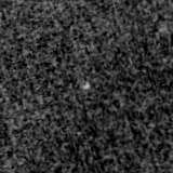 F150W image, 3.2 arcsec across, north up