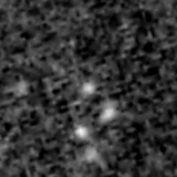 F277W image, 3.2 arcsec across, north up