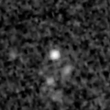 F444W image, 3.2 arcsec across, north up