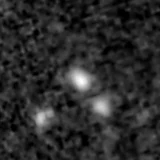 F277W image, 3.2 arcsec across, north up