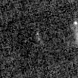 F115W image, 3.2 arcsec across, north up