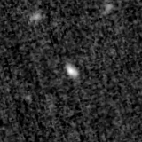 F200W image, 3.2 arcsec across, north up