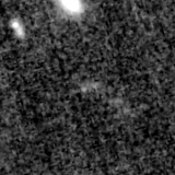 F200W image, 3.2 arcsec across, north up