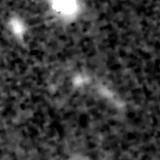 F277W image, 3.2 arcsec across, north up