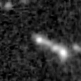 F277W image, 3.2 arcsec across, north up