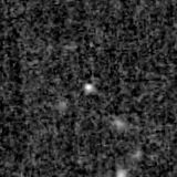 F150W image, 3.2 arcsec across, north up