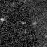 F115W image, 3.2 arcsec across, north up