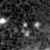 F277W image, 3.2 arcsec across, north up