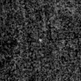 F200W image, 3.2 arcsec across, north up
