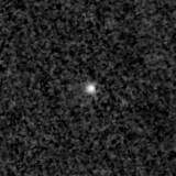 F090W image, 3.2 arcsec across, north up