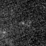 F200W image, 3.2 arcsec across, north up
