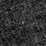 F115W image, 3.2 arcsec across, north up