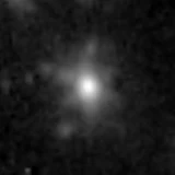 F277W image, 3.2 arcsec across, north up