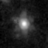 F444W image, 3.2 arcsec across, north up