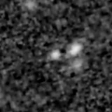 F444W image, 3.2 arcsec across, north up
