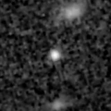 F444W image, 3.2 arcsec across, north up