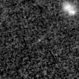 F150W image, 3.2 arcsec across, north up
