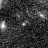 F200W image, 3.2 arcsec across, north up