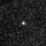 F090W image, 3.2 arcsec across, north up