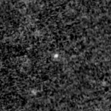 F090W image, 3.2 arcsec across, north up