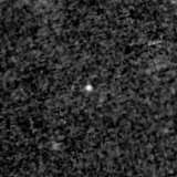 F115W image, 3.2 arcsec across, north up