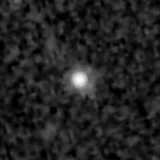 F444W image, 3.2 arcsec across, north up