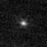F200W image, 3.2 arcsec across, north up