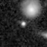 F356W image, 3.2 arcsec across, north up