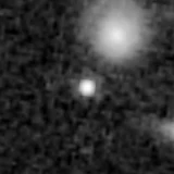 F444W image, 3.2 arcsec across, north up