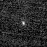 F090W image, 3.2 arcsec across, north up