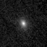 F150W image, 3.2 arcsec across, north up