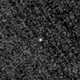 F115W image, 3.2 arcsec across, north up