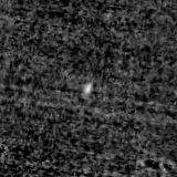 F090W image, 3.2 arcsec across, north up