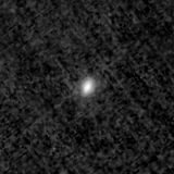 F150W image, 3.2 arcsec across, north up