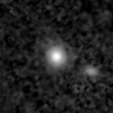 F356W image, 3.2 arcsec across, north up