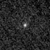 F115W image, 3.2 arcsec across, north up