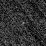 F150W image, 3.2 arcsec across, north up